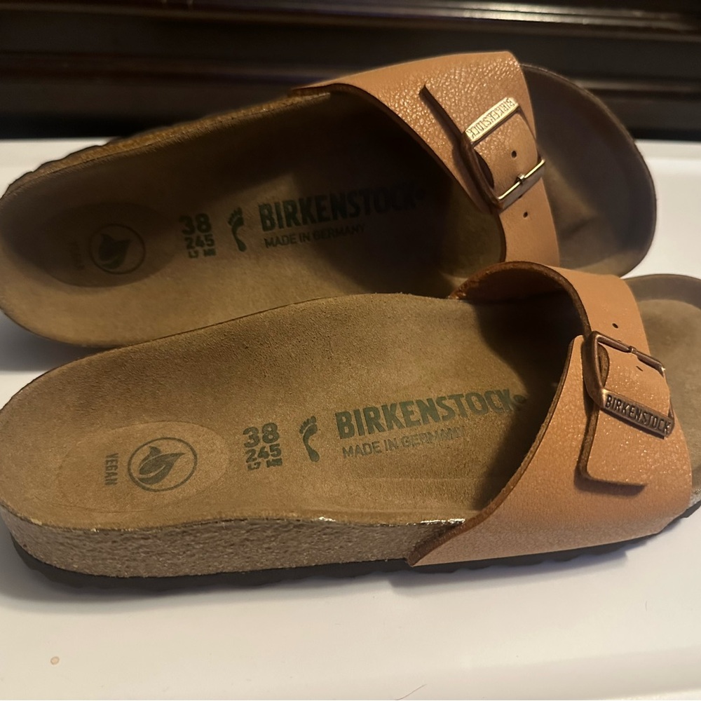 Birkenstock Madrid Light Brown Slip-On Sandals